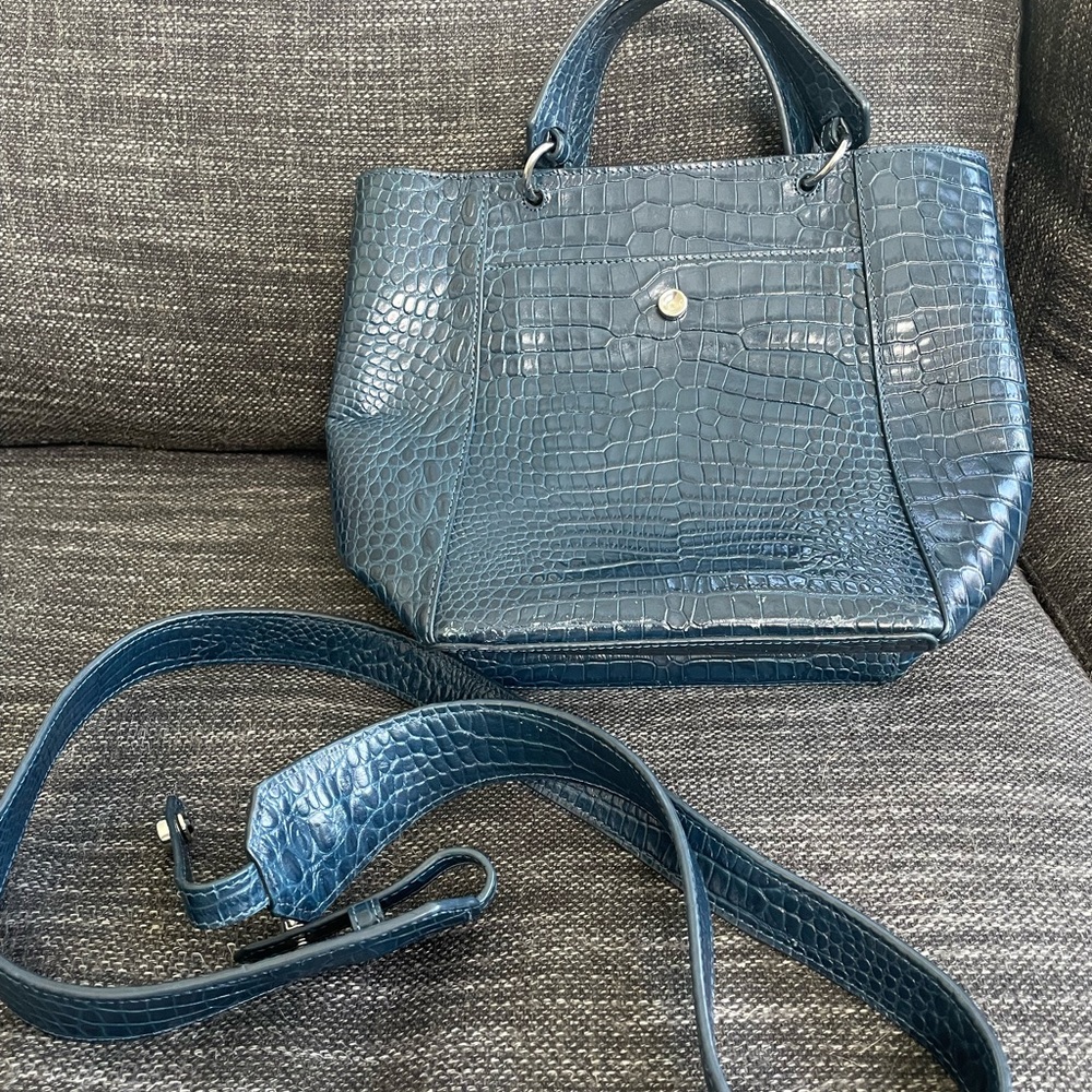 Elizabeth and James leather tote